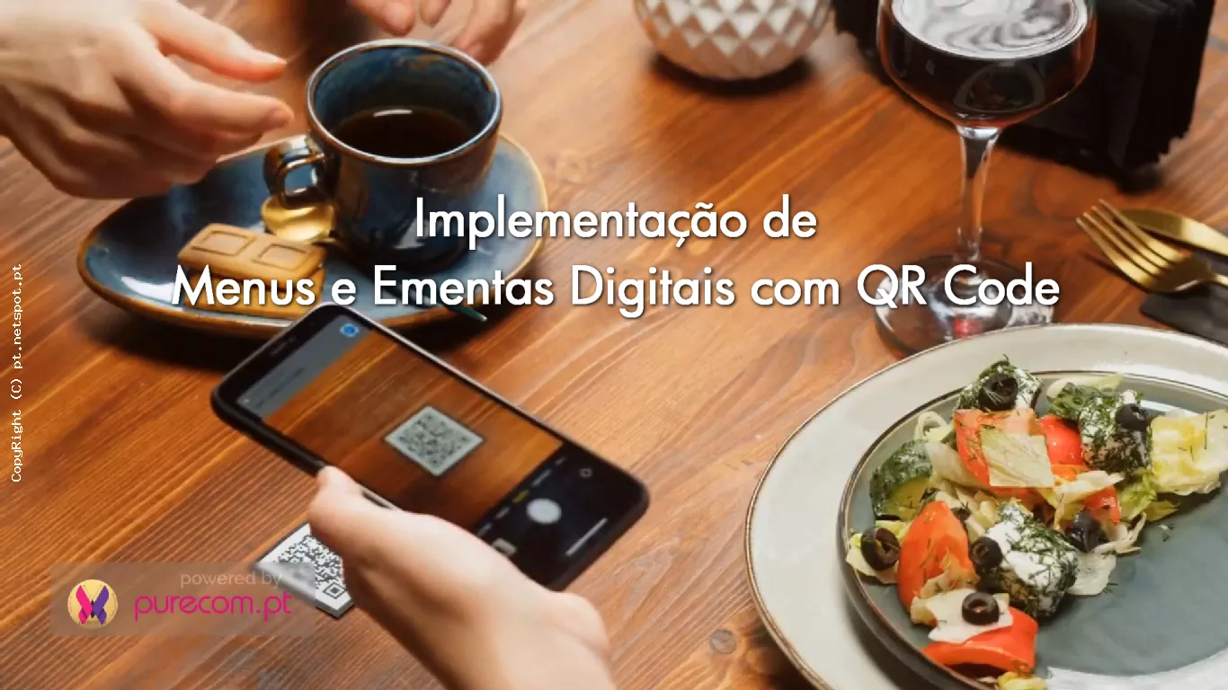 Implementação de Menus e Ementas Digitais com QR Code