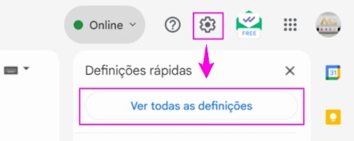 configurar o e mail do dominio no gmail passo 1