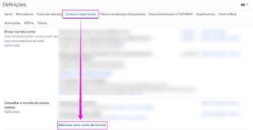 configurar o e mail do dominio no gmail passo 2